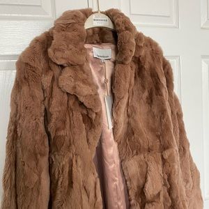 Brand new heartloom fur coat